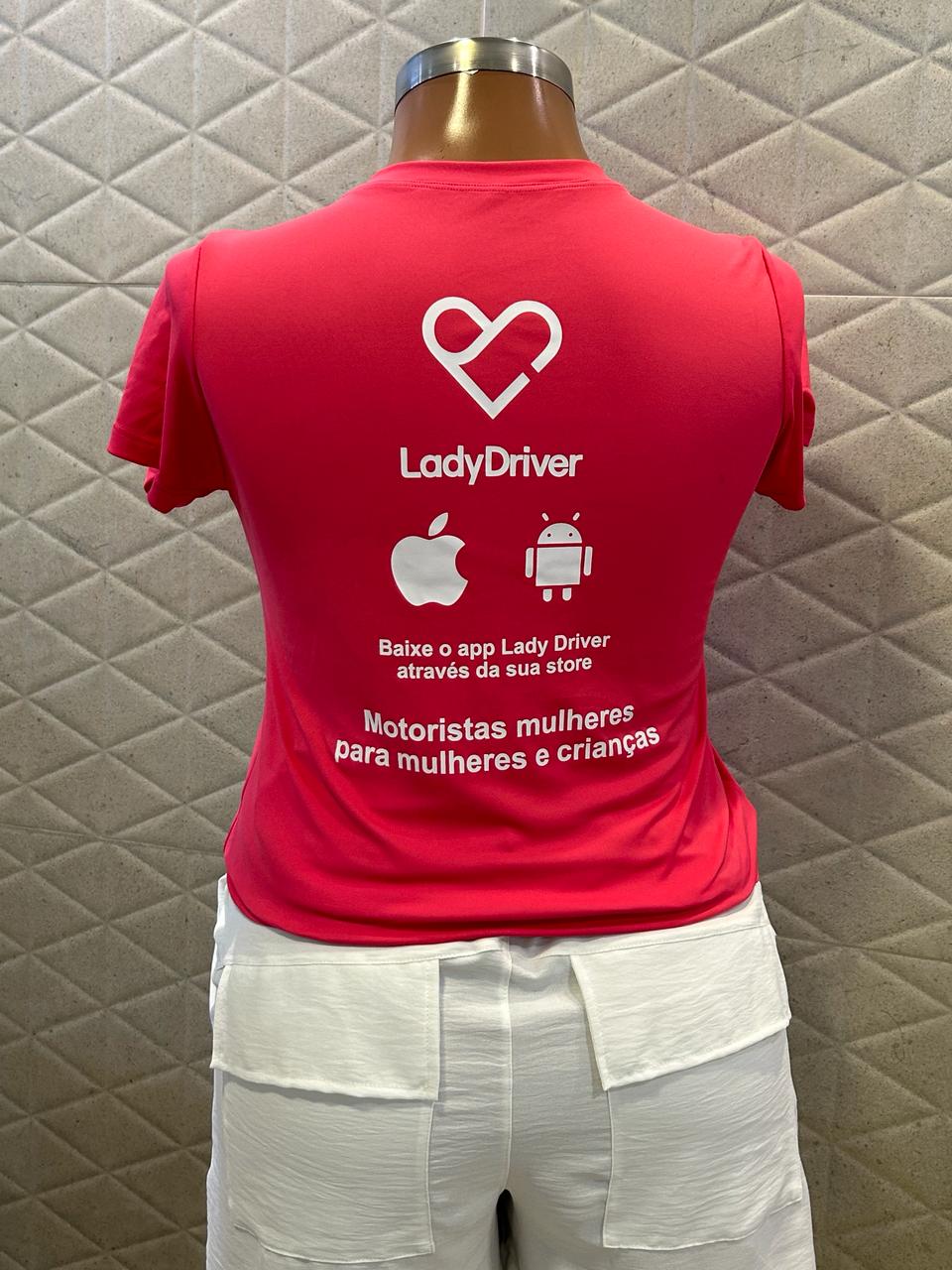 Camisa Personalizada LadyDriver - Zipar Têxtil - Ponto K Store 