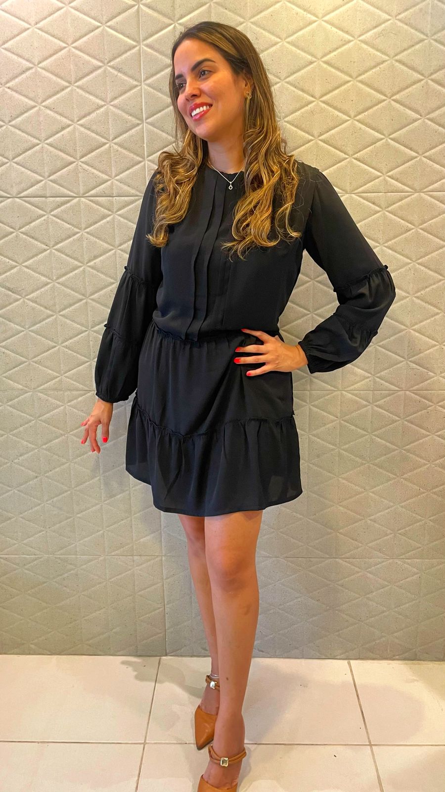 Ponto K Store - Riccas Store - Vestido Preto